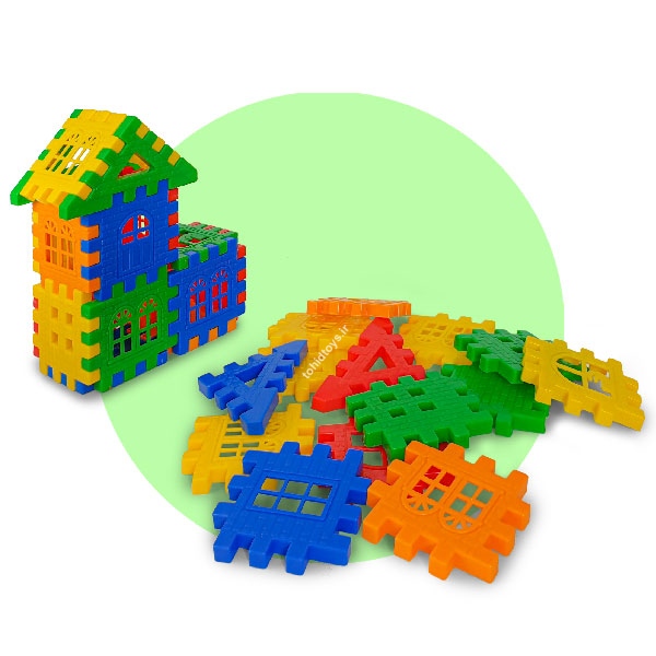 بلوک 72قطعه رد تویز