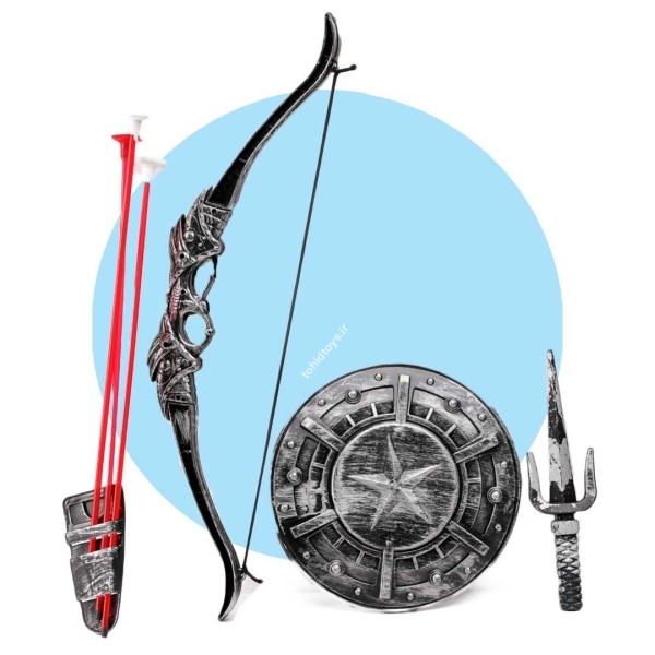 سپر و تیروکمان روکارتی جم