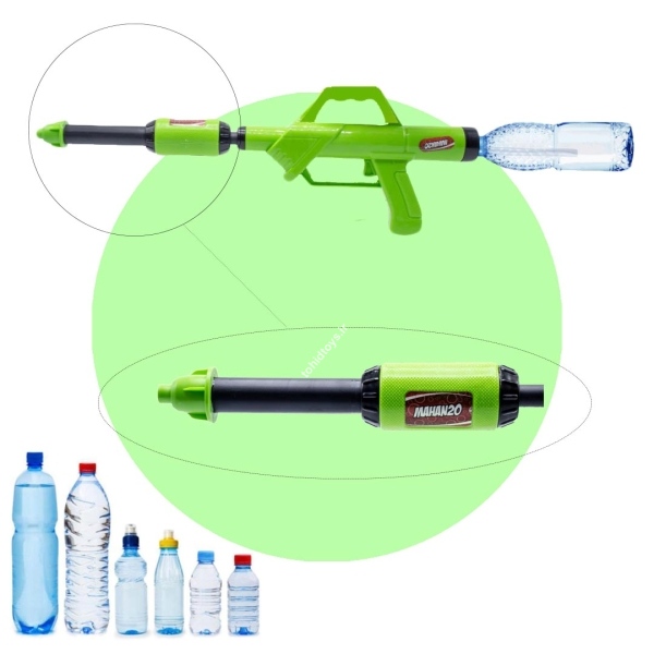 تفنگ آبپاش بطری خور