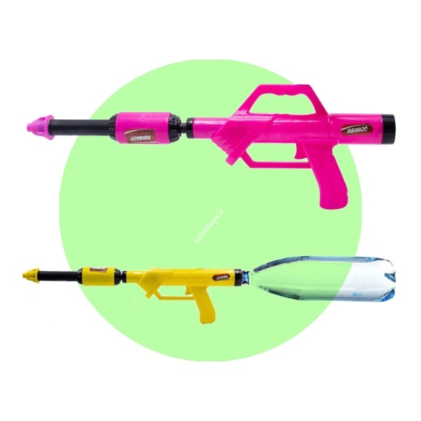 تفنگ آبپاش بطری خور