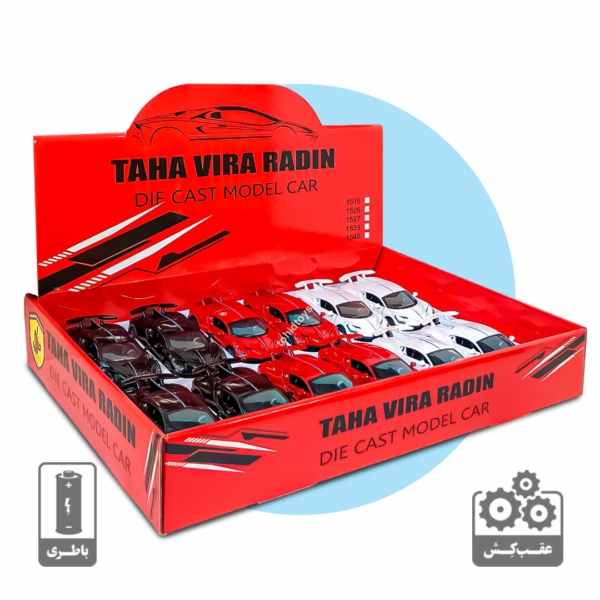 ماشین بوگاتی فلزی