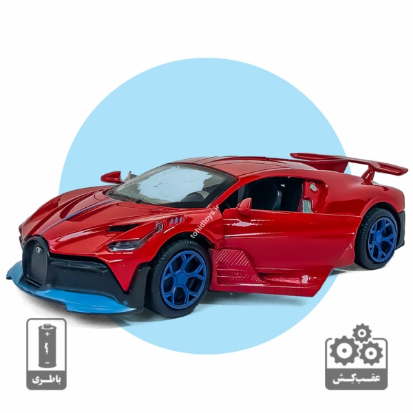 ماشین بوگاتی فلزی