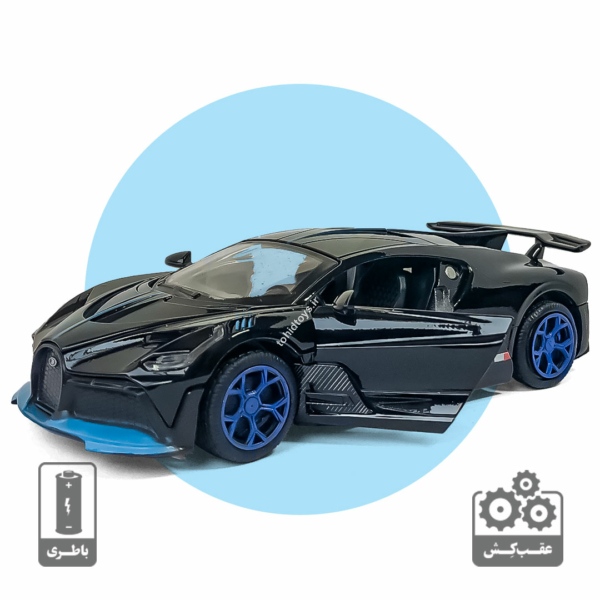 ماشین بوگاتی فلزی