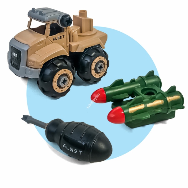 ماشین 4 عددی ارتشی با آدمک