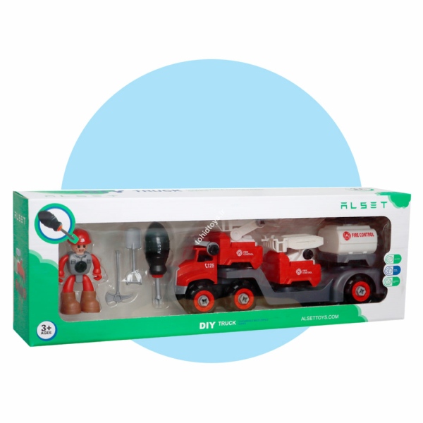 تریلر ساخت و ساز آتشنشانی