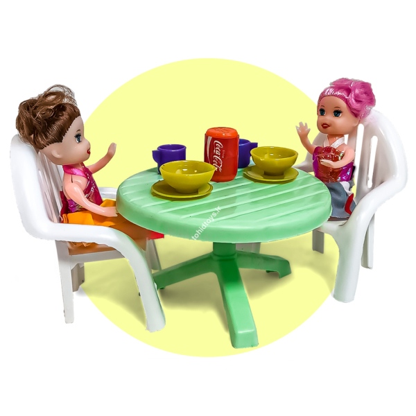 ست پذیرایی عروسک دار-