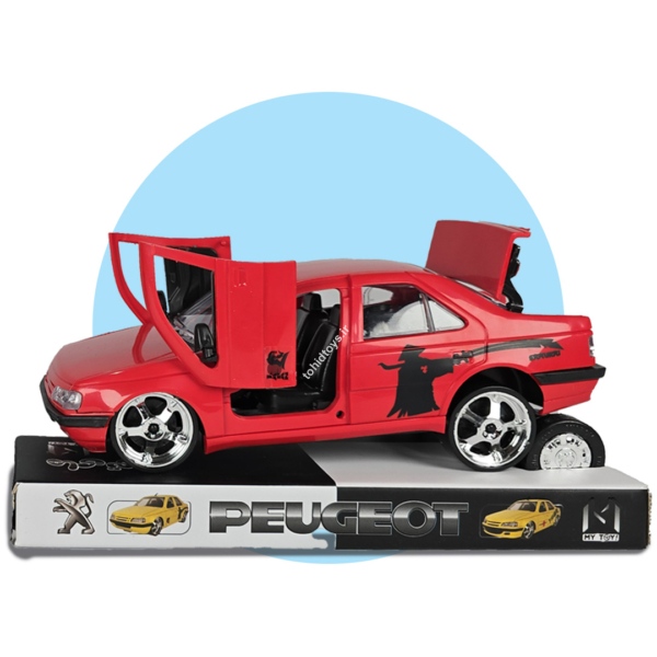 پژو 405 پرشیا اسپرت شوتی ماکت مای توی اسباب بازی