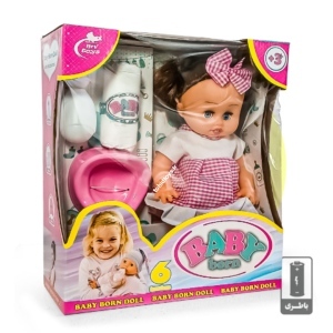 عروسک بی بی برن 6 کاره(tohidtoys.ir)