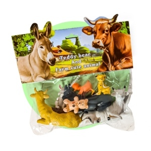 حیوانات تدی در مزرعه(tohidtoys.ir)