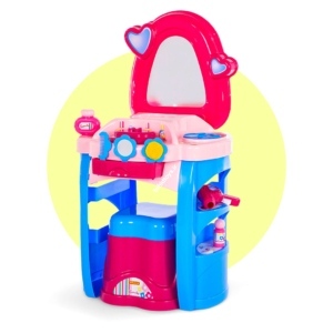 میز آرایشی صندلی دار(tohidtoys.ir)